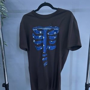 Custom made Skeleton Spine tee